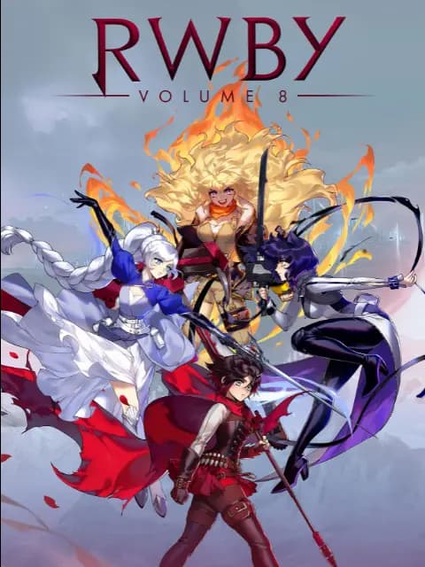 四色战记/RWBY第八季海报