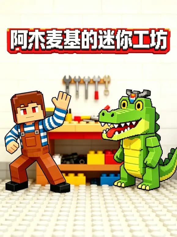 阿木麦基的迷你工坊海报