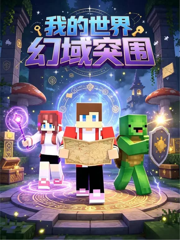 我的世界幻域突围海报