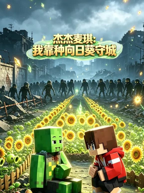 杰杰麦琪：我靠种向日葵守城海报