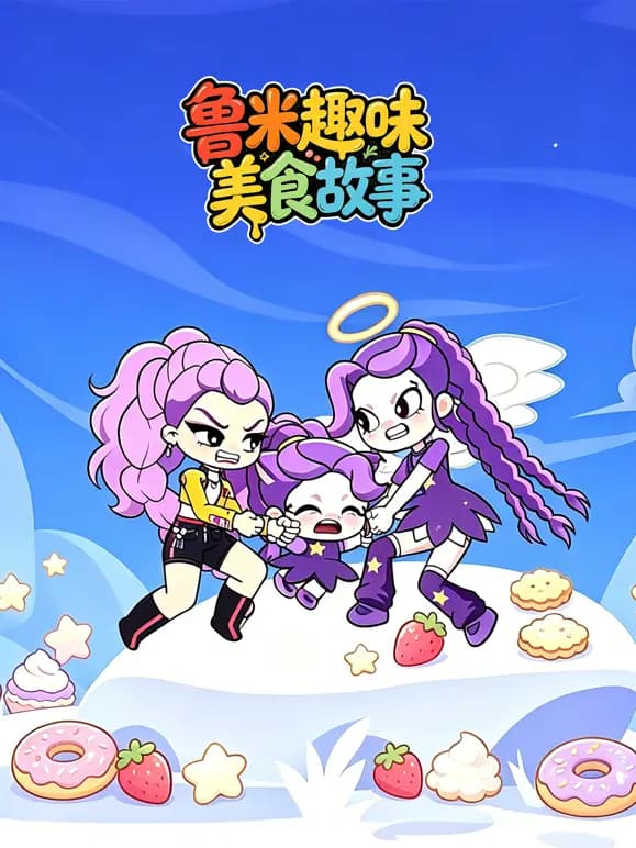 鲁米趣味美食故事海报