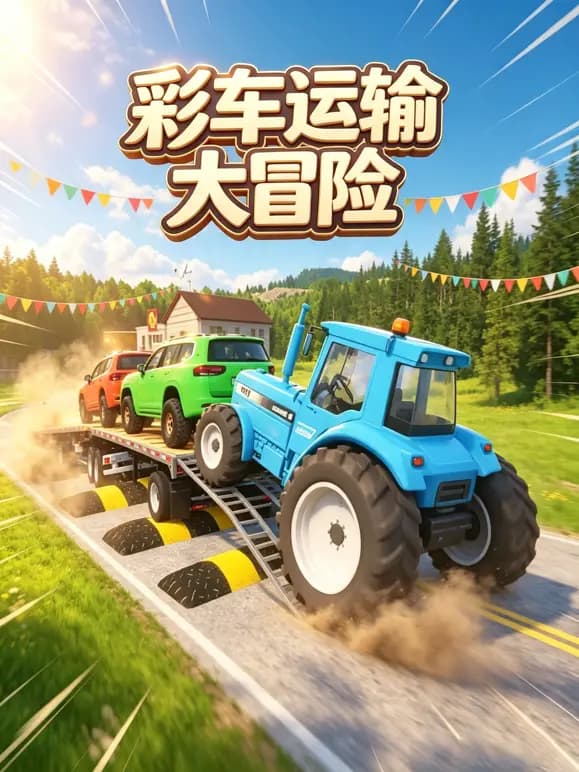 彩车运输大冒险海报
