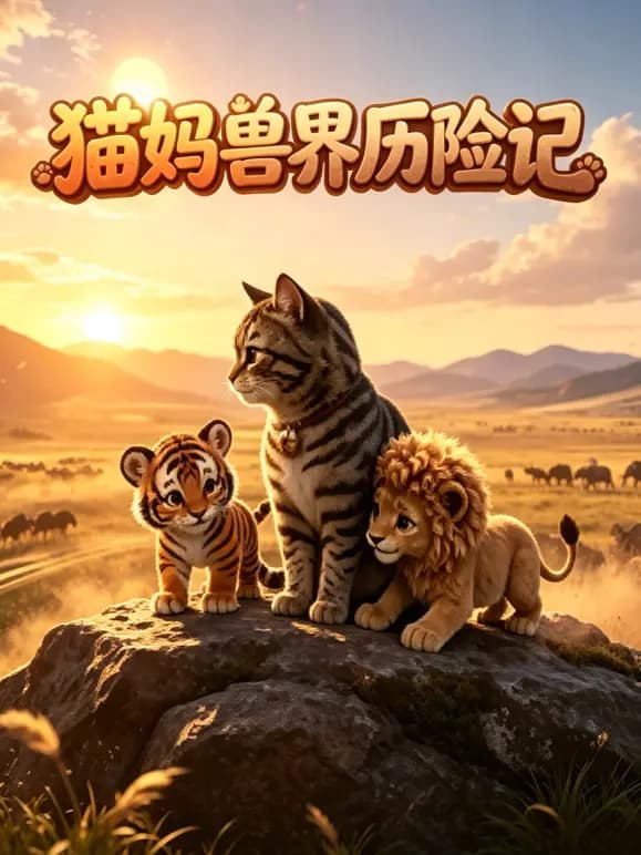 猫妈兽界历险记海报
