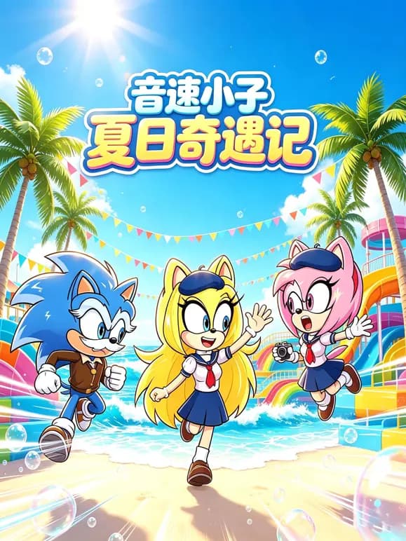 音速小子夏日奇遇记海报