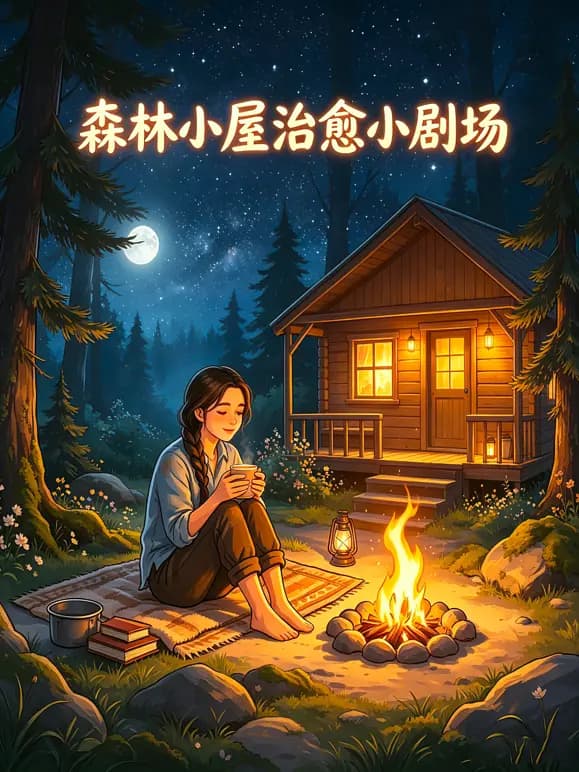 森林小屋治愈小剧场海报