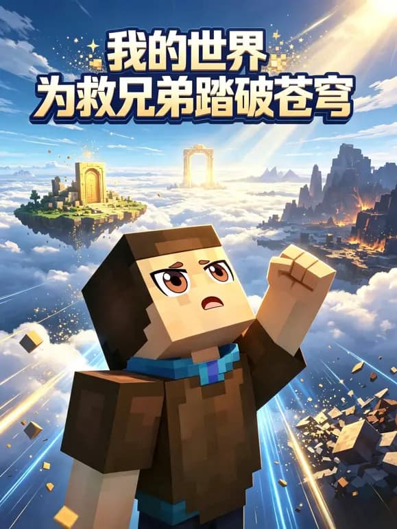 我的世界为救兄弟踏破苍穹海报