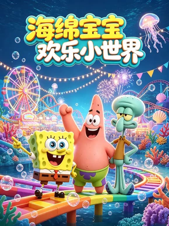 海绵宝宝欢乐小世界海报