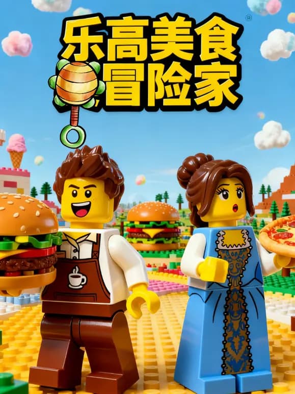 乐高美食冒险家海报