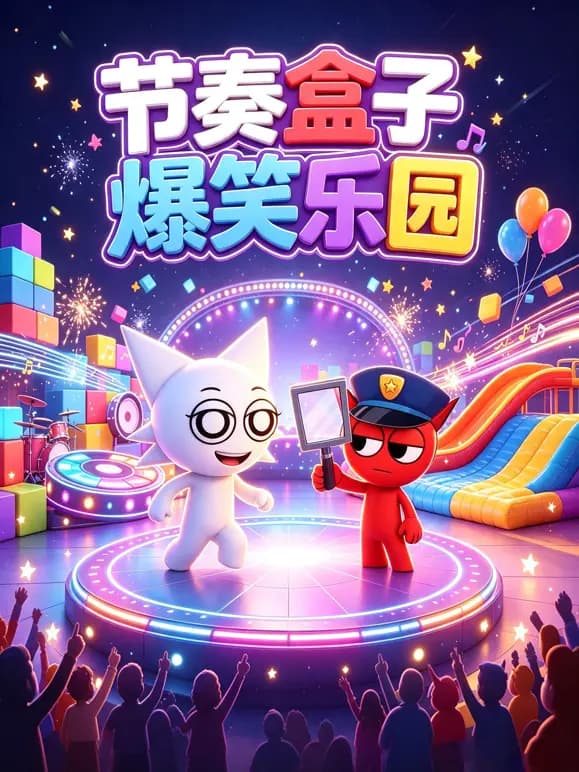 节奏盒子爆笑乐园海报