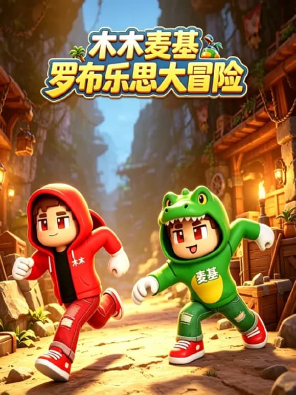 木木麦基罗布乐思大冒险海报