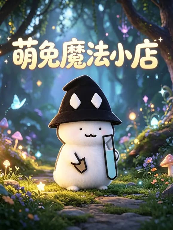 萌免魔法小店海报