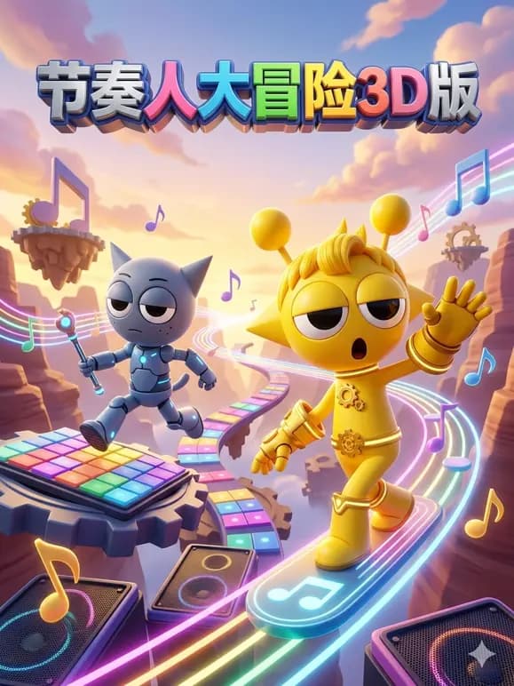 节奏人大冒险3D版海报