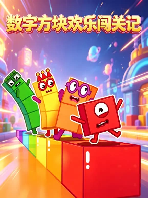 数字方块欢乐闯关记海报