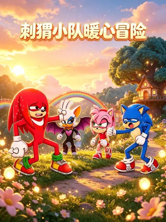 刺猬小队暖心冒险海报