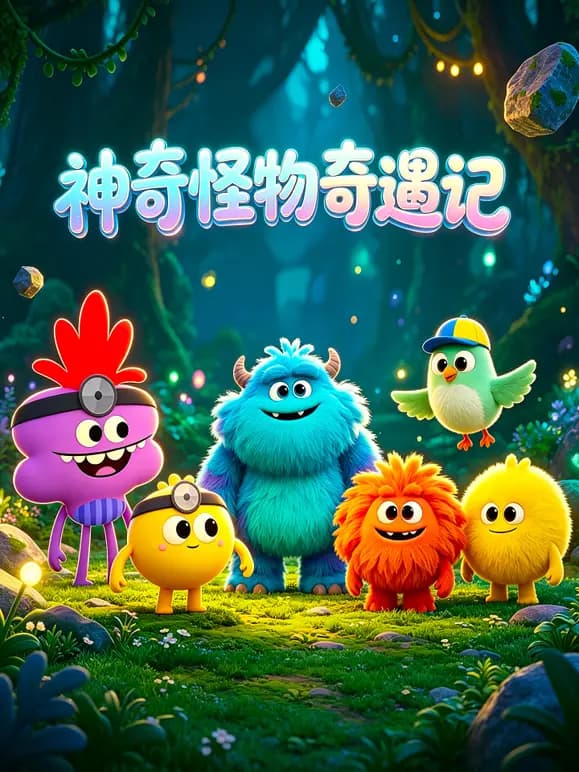 神奇怪物奇遇记海报