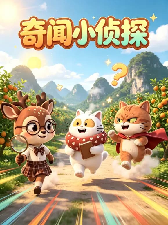 奇闻小侦探海报