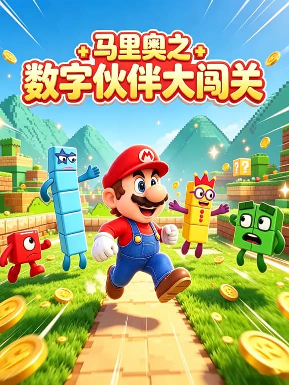 马里奥之数字伙伴大闯关海报