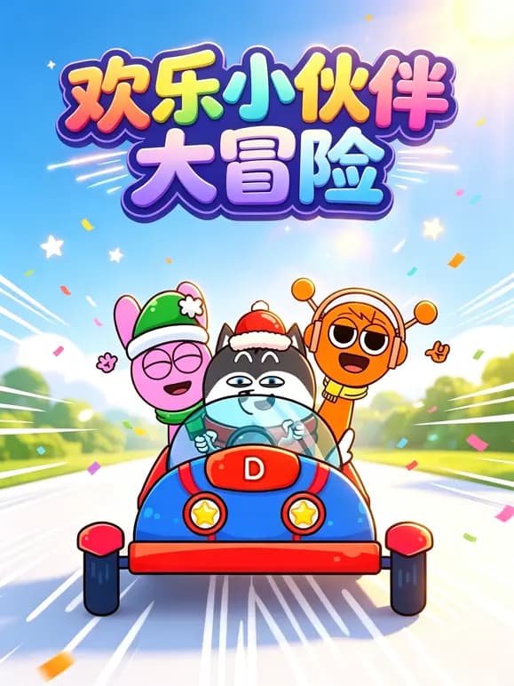 欢乐小伙伴大冒险海报