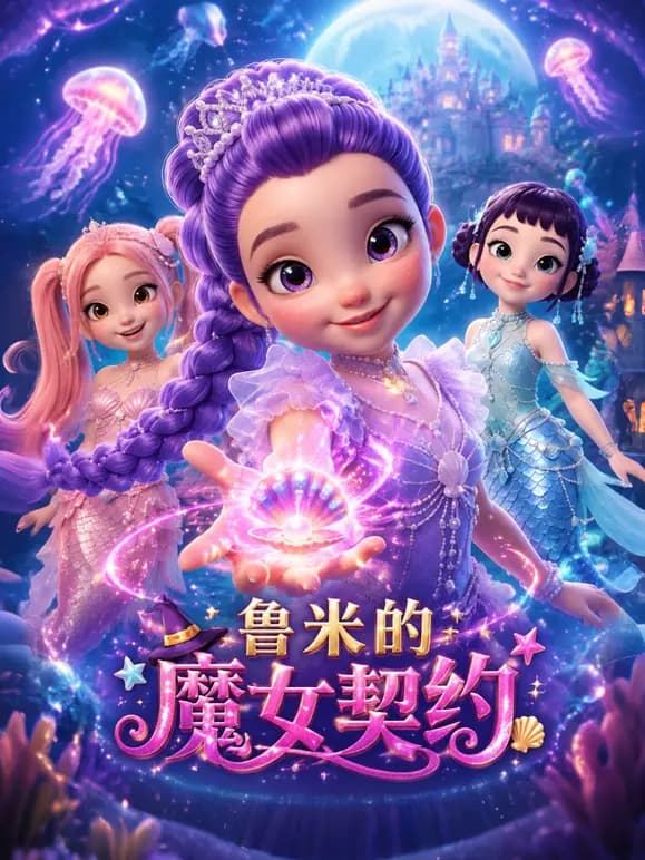 鲁米的魔女契约海报