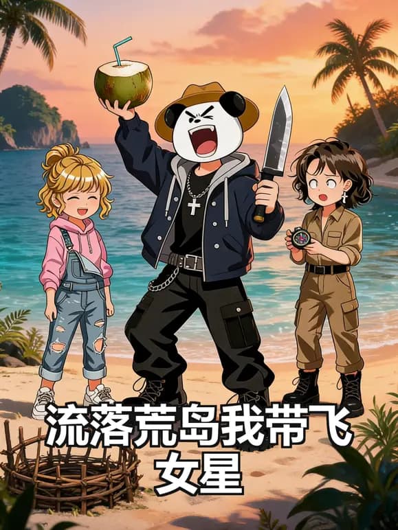 流落荒岛我带飞女星海报