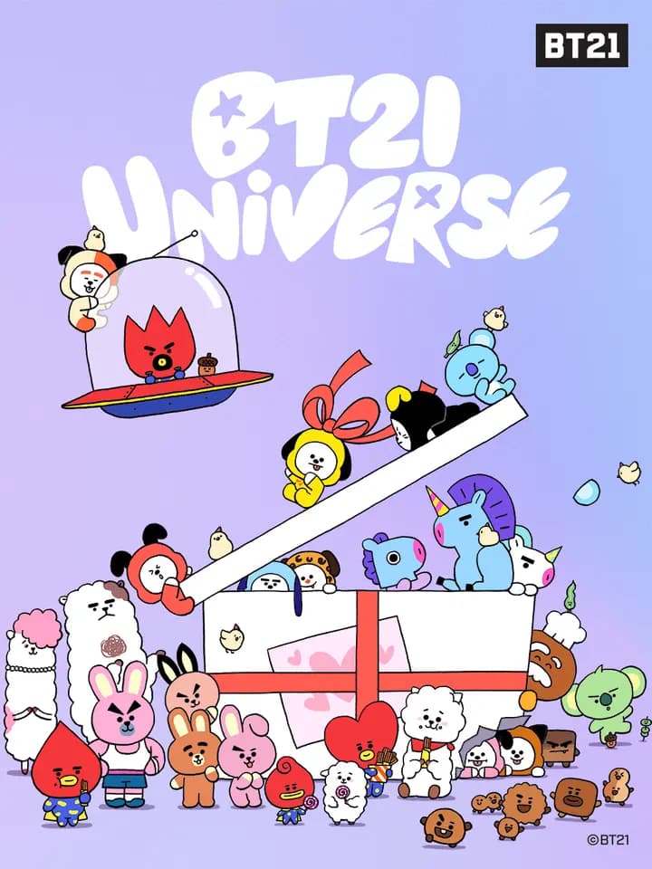 BT21 UNIVERSE动画海报