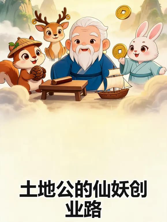 土地公的仙妖创业路海报
