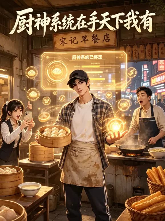 厨神系统在手天下我有海报