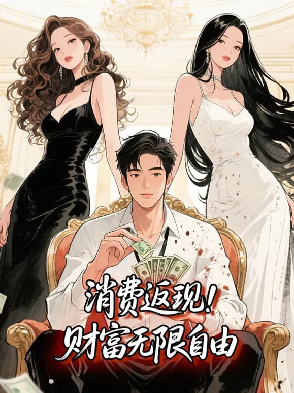 消费返现:财富无限自由动态漫画海报