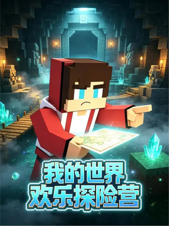 我的世界欢乐探险营海报