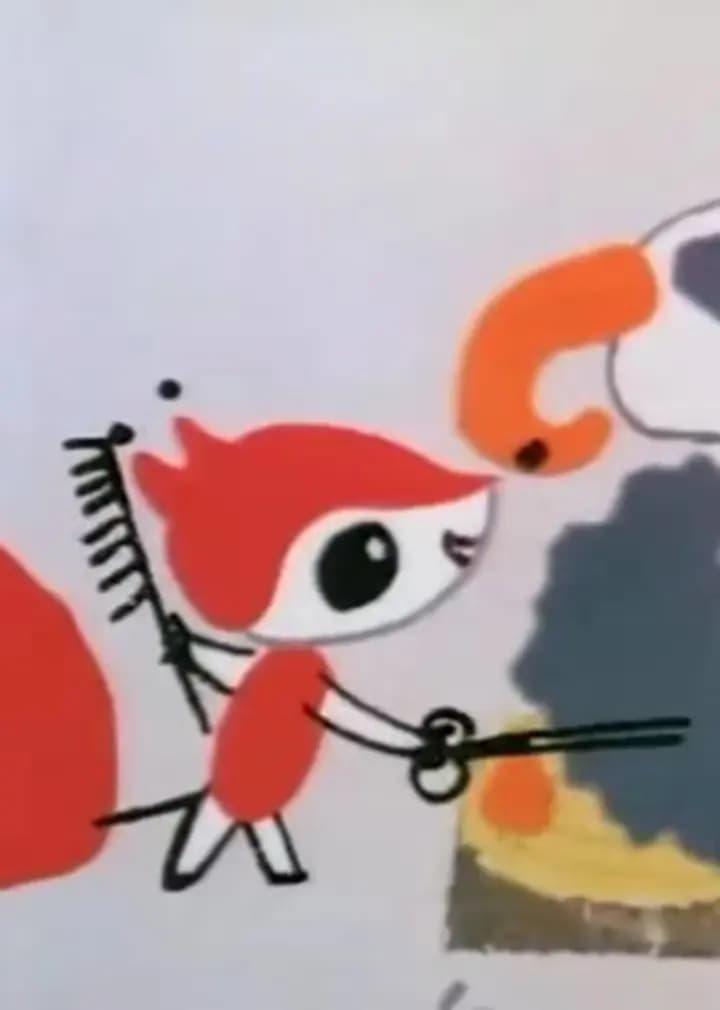 松鼠理发师海报