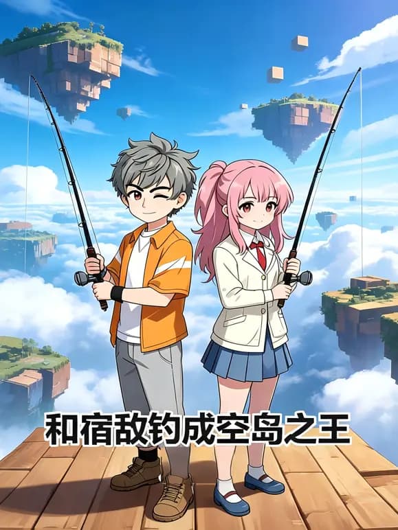 和宿敌钓成空岛之王海报