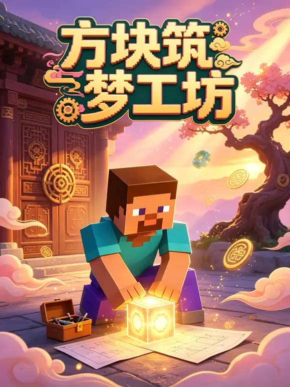 方块筑梦工坊海报