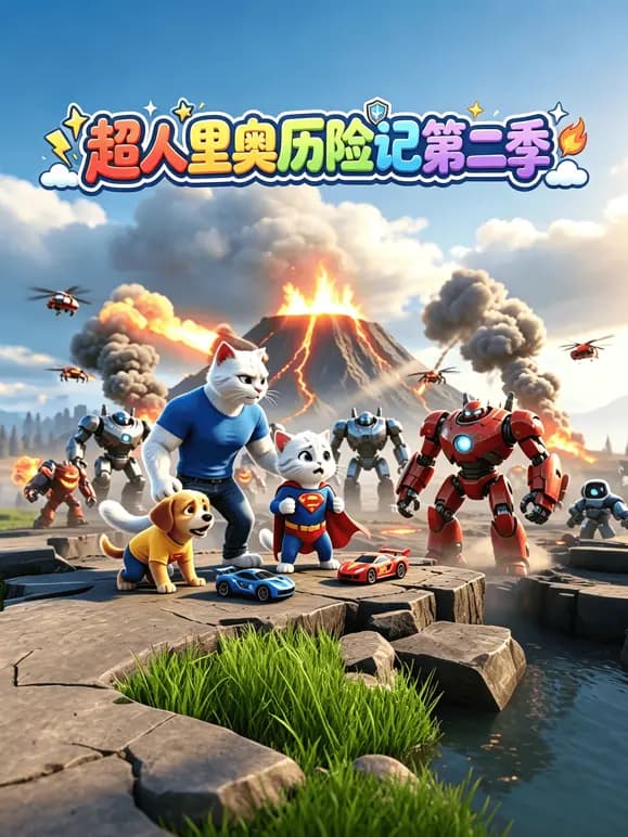 超人里奥历险记第二季海报