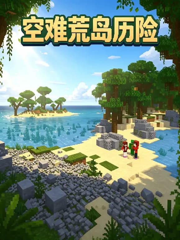空难荒岛历险海报