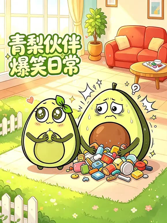 青梨伙伴爆笑日常海报