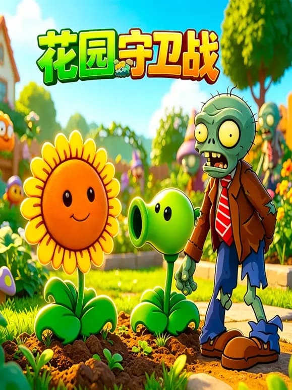 花园守卫战海报