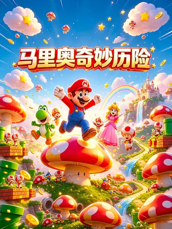 马里奥奇妙历险海报