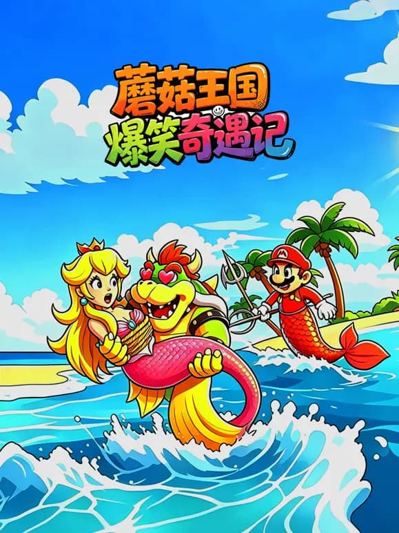蘑菇王国爆笑奇遇海报
