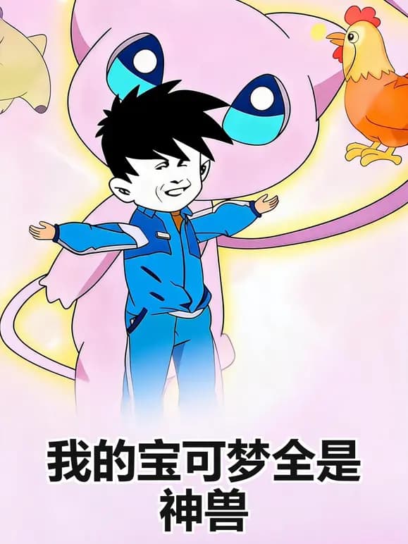 我的宝可梦全是神兽海报