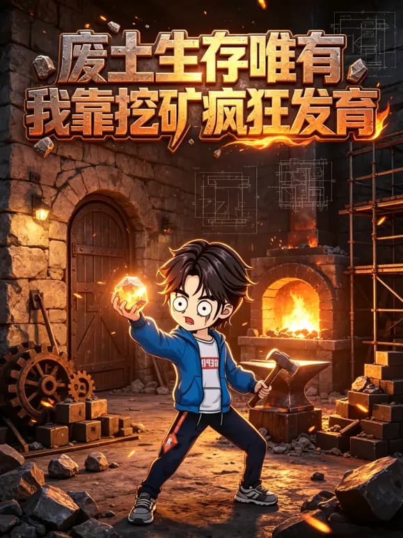 废土生存唯有我靠挖矿疯狂发育海报