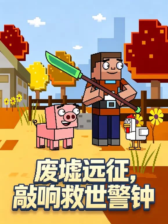 废墟远征，敲响救世警钟海报