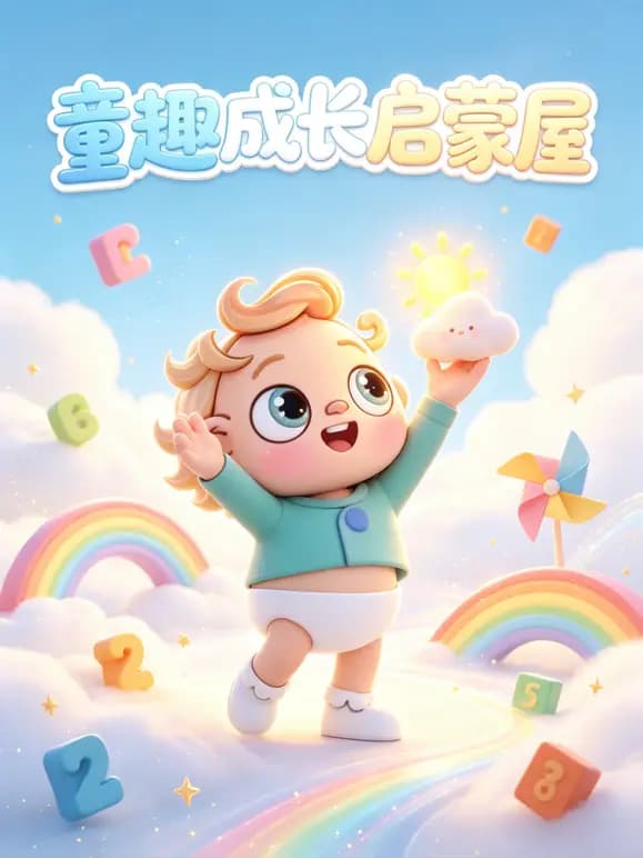 童趣成长启蒙屋海报