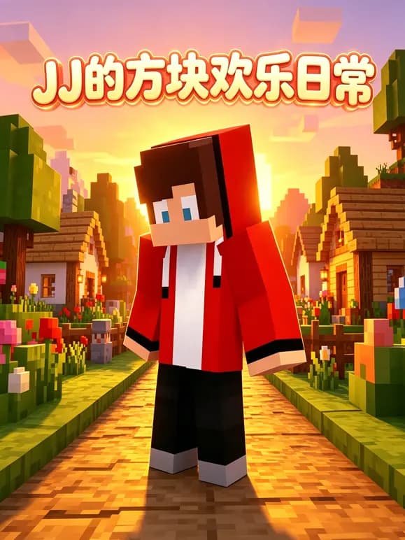 JJ的方块欢乐日常海报
