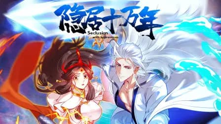 隐居十万年海报