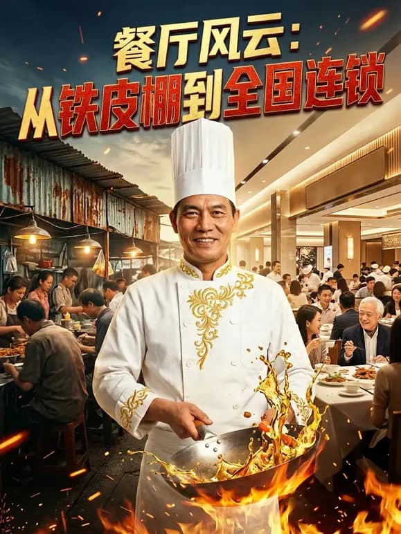 餐厅风云:从铁皮棚到全国连锁海报