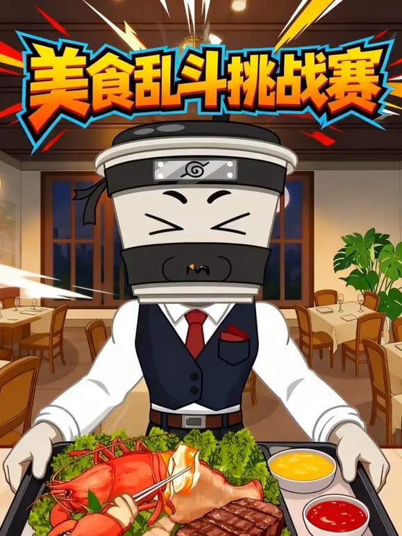 美食乱斗挑战赛海报