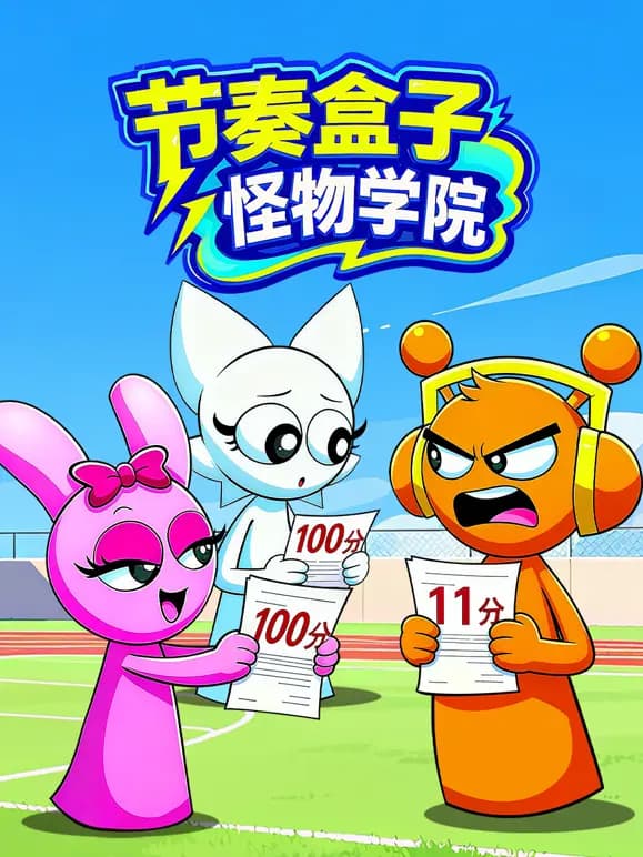 节奏盒子怪物学院海报
