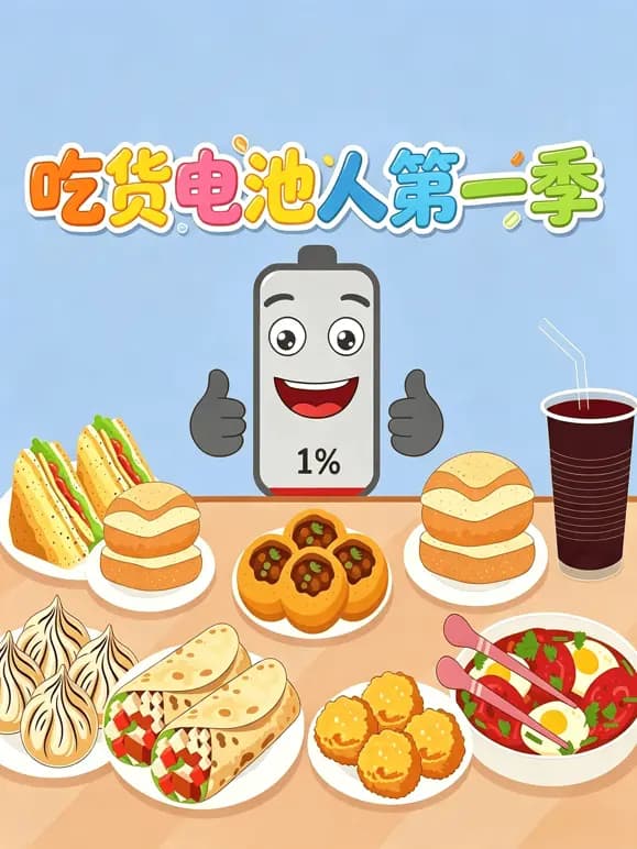 吃货电池人第一季海报