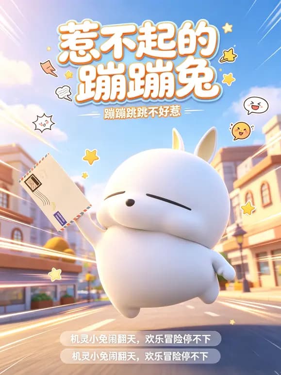 惹不起的蹦蹦兔海报