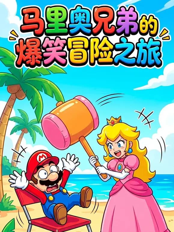 马里奥兄弟的爆笑冒险之旅海报